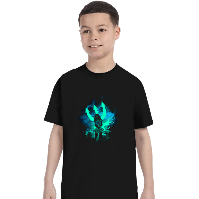 Shirts T-Shirts, Youth / XS / Black Neptune Art