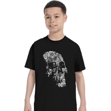 Load image into Gallery viewer, Shirts T-Shirts, Youth / XL / Black Horror Skull
