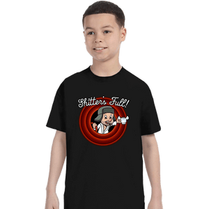 Daily_Deal_Shirts T-Shirts, Youth / XS / Black Shitter's Full