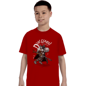 Shirts T-Shirts, Youth / XL / Red Mando Vs The Galaxy