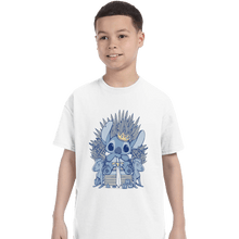 Load image into Gallery viewer, Shirts T-Shirts, Youth / XL / White The Throne
