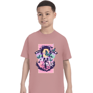 Shirts T-Shirts, Youth / XS / Pink Shinobu Butterfly