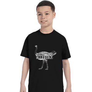 Secret_Shirts T-Shirts, Youth / XS / Black Ostrich