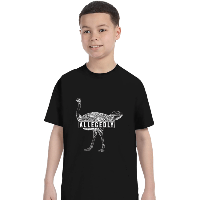 Secret_Shirts T-Shirts, Youth / XS / Black Ostrich