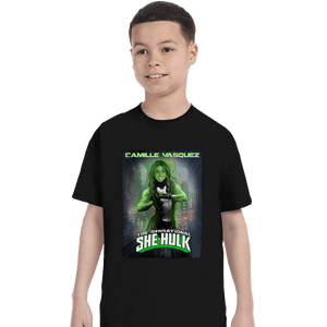 Daily_Deal_Shirts T-Shirts, Youth / XS / Black Camille Hulk