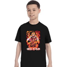 Load image into Gallery viewer, Shirts T-Shirts, Youth / XS / Black The Fire
