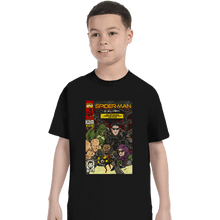 Load image into Gallery viewer, Secret_Shirts T-Shirts, Youth / XS / Black No Way Home Comics
