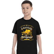 Load image into Gallery viewer, Daily_Deal_Shirts T-Shirts, Youth / XS / Black I Survived The Hero Gathering

