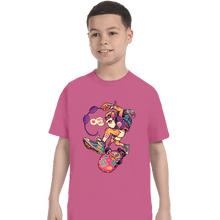 Load image into Gallery viewer, Daily_Deal_Shirts T-Shirts, Youth / XS / Azalea Kame Style

