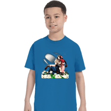 Load image into Gallery viewer, Shirts T-Shirts, Youth / XS / Sapphire Flower Children
