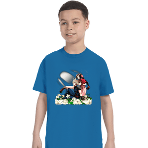 Shirts T-Shirts, Youth / XS / Sapphire Flower Children