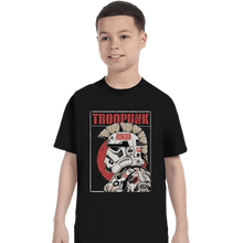 Load image into Gallery viewer, Shirts T-Shirts, Youth / XS / Black Troopunk
