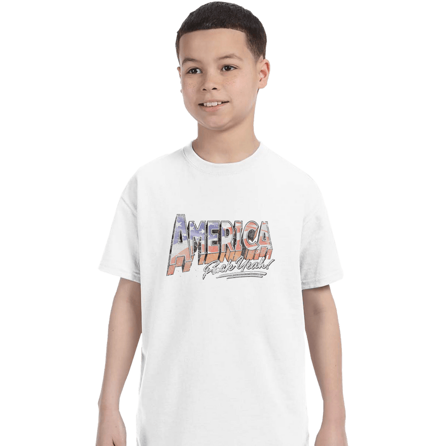 Shirts T-Shirts, Youth / XL / White F Yeah