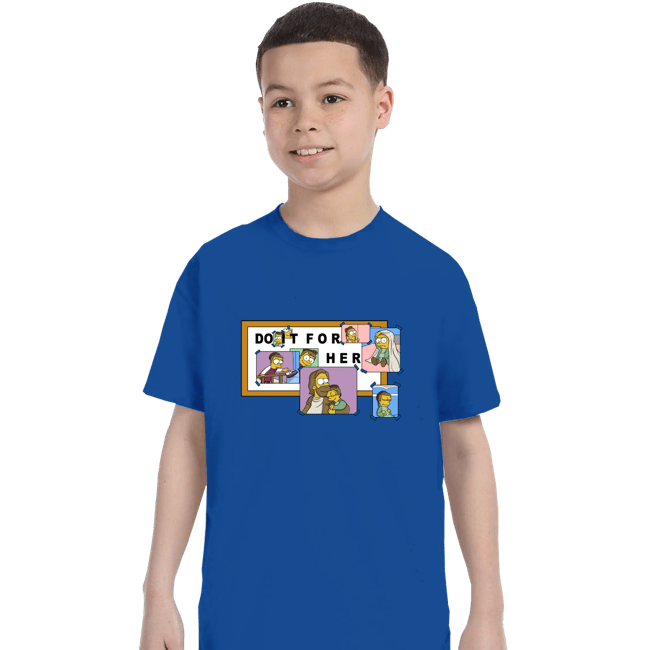 Daily_Deal_Shirts T-Shirts, Youth / XS / Royal Blue For Her