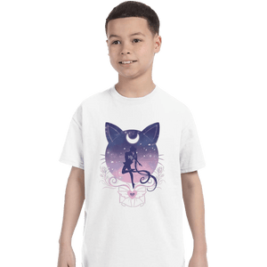 Shirts T-Shirts, Youth / XL / White Fight Like A Girl Moon