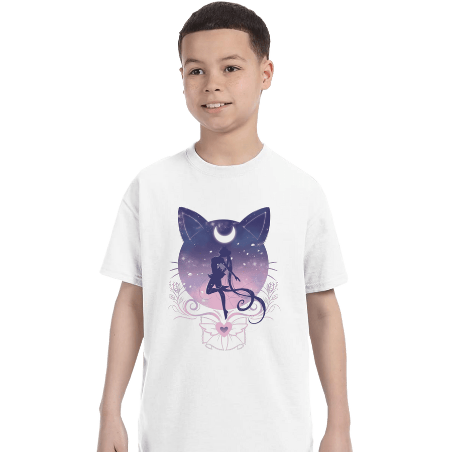Shirts T-Shirts, Youth / XL / White Fight Like A Girl Moon