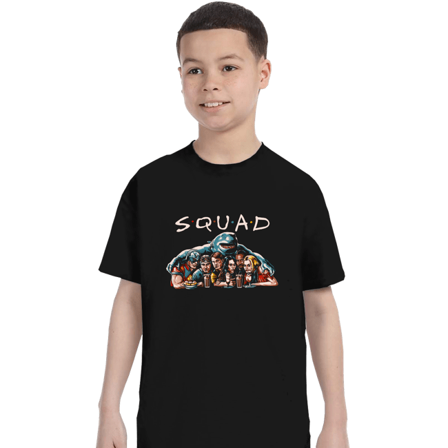 Secret_Shirts T-Shirts, Youth / XS / Black SQUAD