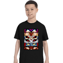 Load image into Gallery viewer, Shirts T-Shirts, Youth / XS / Black Evil Mutant Eyes
