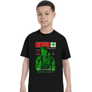 Last_Chance_Shirts T-Shirts, Youth / XS / Black Redfield Green Herb