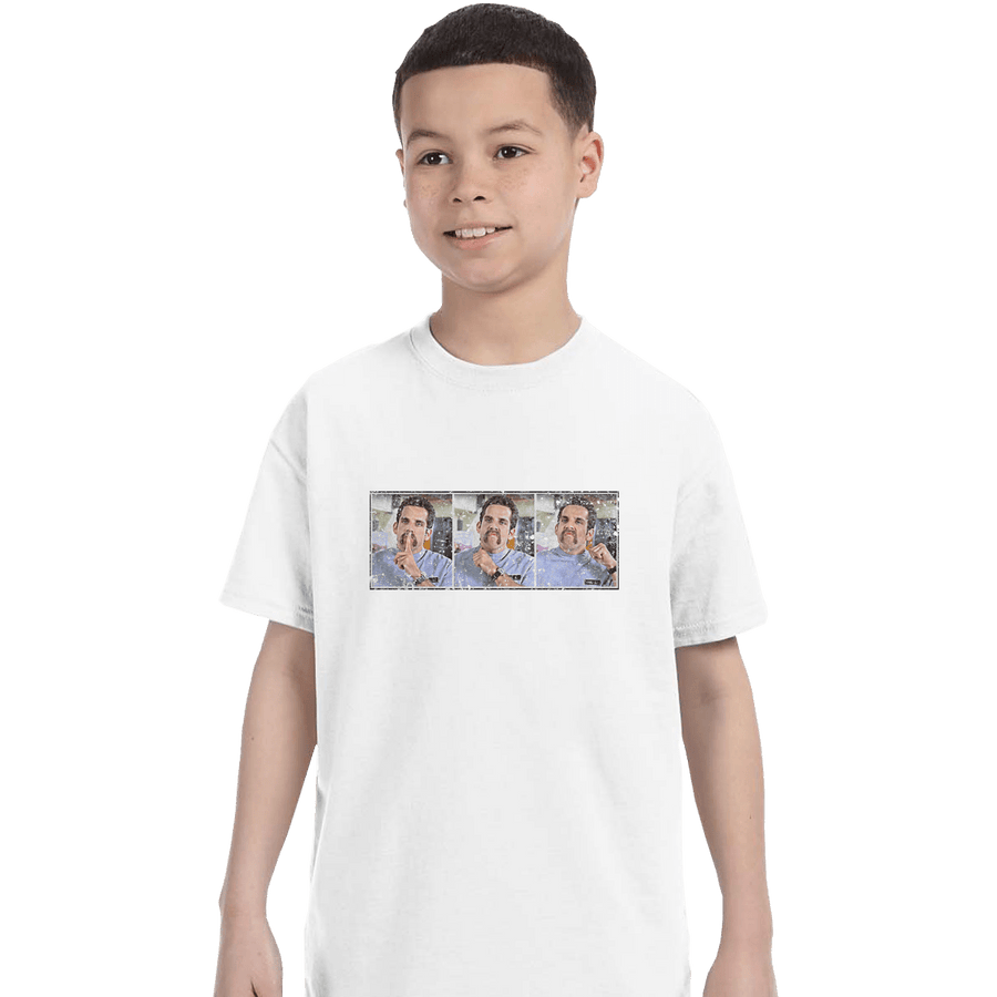 Shirts T-Shirts, Youth / XL / White Shhhh