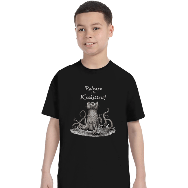 Secret_Shirts T-Shirts, Youth / XS / Black The Krakitten