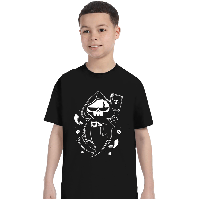Shirts T-Shirts, Youth / XS / Black Coffee And Paperwork