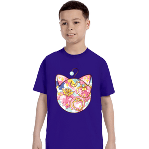 Shirts T-Shirts, Youth / XS / Violet Magical Silhouettes - Luna P