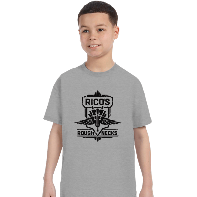 Secret_Shirts T-Shirts, Youth / XS / Sports Grey Rico's Roughnecks!