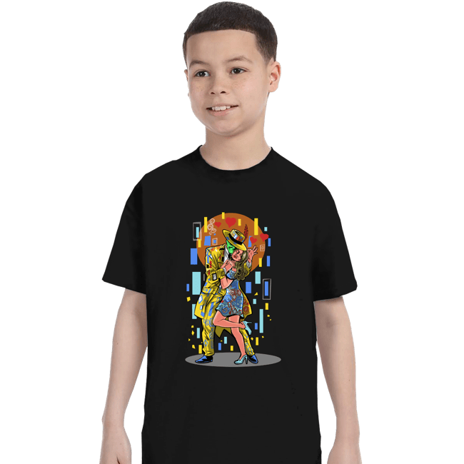Daily_Deal_Shirts T-Shirts, Youth / XS / Black The Mask Kiss