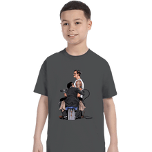 Load image into Gallery viewer, Shirts T-Shirts, Youth / XS / Charcoal Quentin

