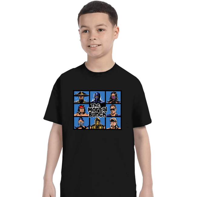 Secret_Shirts T-Shirts, Youth / XS / Black The Mortal Bunch