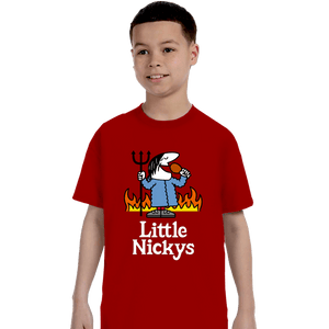 Daily_Deal_Shirts T-Shirts, Youth / XS / Red Little Nickys