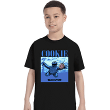 Load image into Gallery viewer, Daily_Deal_Shirts T-Shirts, Youth / XS / Black Never Cookie

