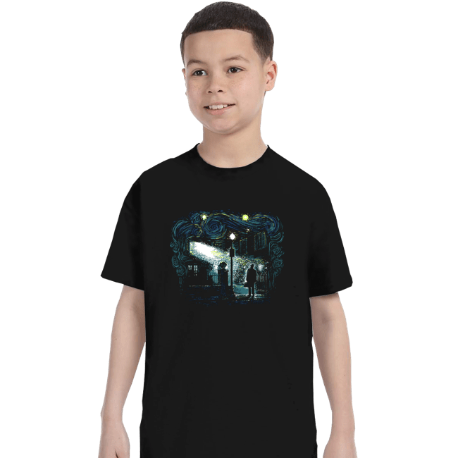 Secret_Shirts T-Shirts, Youth / XS / Black Starry Exorcist