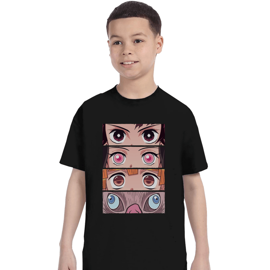 Shirts T-Shirts, Youth / XL / Black Demon Eyes