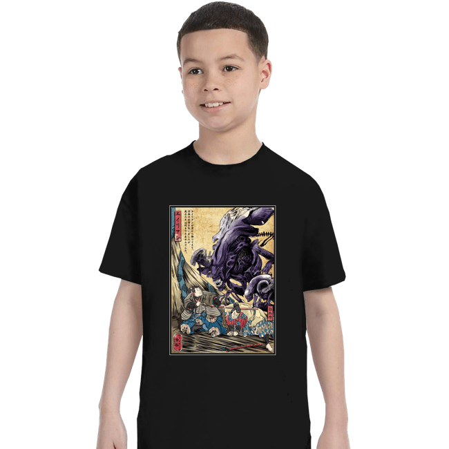 Daily_Deal_Shirts T-Shirts, Youth / XS / Black Aliens In Japan