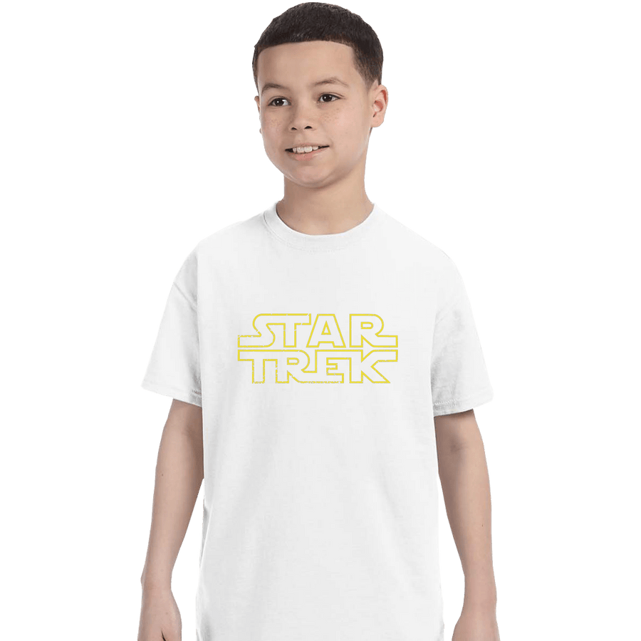 Shirts T-Shirts, Youth / XL / White Star Trek Logo