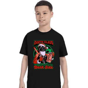 Secret_Shirts T-Shirts, Youth / XS / Black Dark Lord Christmas