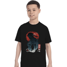 Load image into Gallery viewer, Shirts T-Shirts, Youth / Small / Black Samurai Warrior
