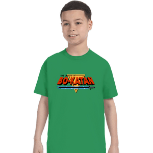 Secret_Shirts T-Shirts, Youth / XS / Irish Green Legend Of Bo-Katan