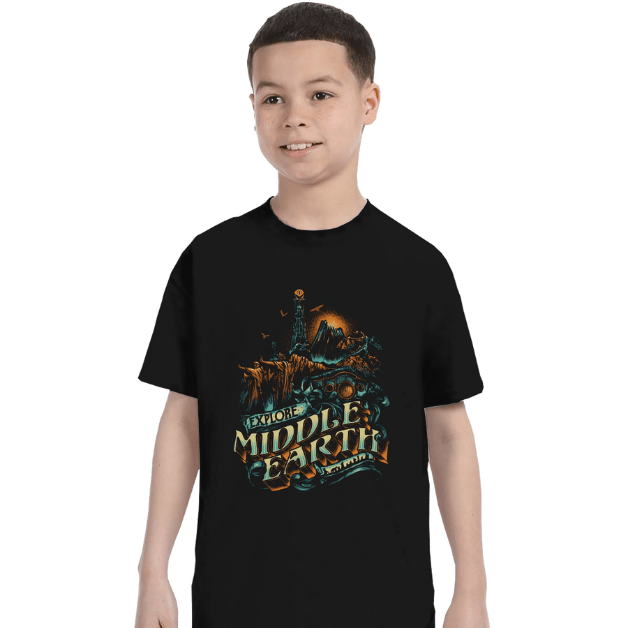 Shirts T-Shirts, Youth / XS / Black To The Forgotten World We Go