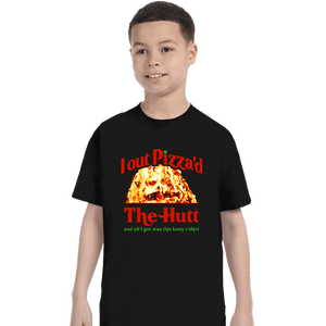 Secret_Shirts T-Shirts, Youth / XS / Black Out Pizza The Hut