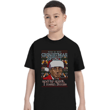 Load image into Gallery viewer, Shirts T-Shirts, Youth / XS / Black Christmas Spirit
