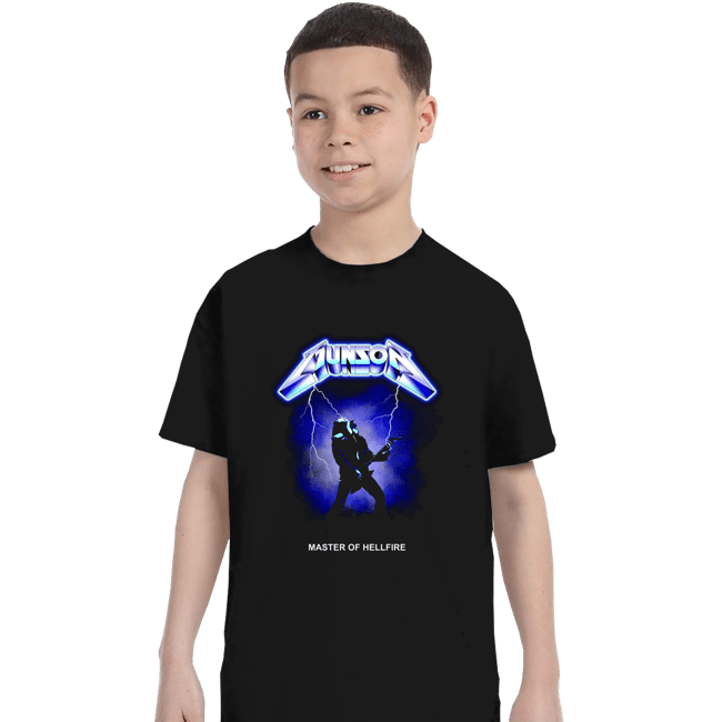 Shirts T-Shirts, Youth / XS / Black Eddie Master Of Hellfire