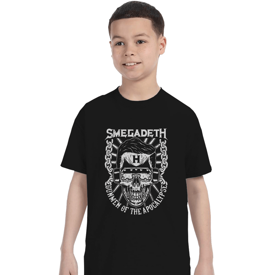 Shirts T-Shirts, Youth / XL / Black Smegadeth
