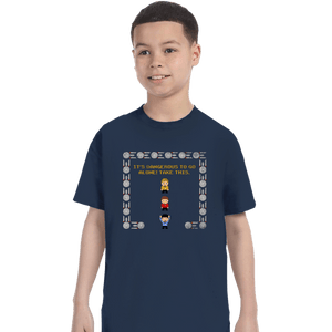 Secret_Shirts T-Shirts, Youth / XS / Navy Redshirt Zelda!