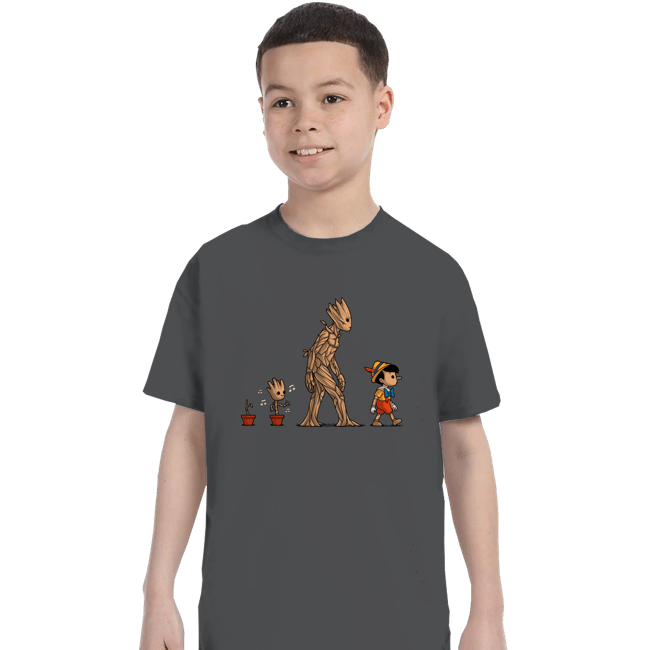 Shirts T-Shirts, Youth / XS / Charcoal Galactic Evolution