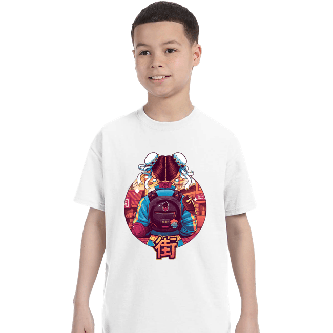 Daily_Deal_Shirts T-Shirts, Youth / XS / White Spring Fighter