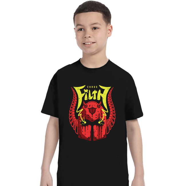 Daily_Deal_Shirts T-Shirts, Youth / XS / Black Heretic