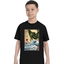 Load image into Gallery viewer, Daily_Deal_Shirts T-Shirts, Youth / XS / Black Great Old One In Japan
